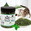 Natural Catnip Grass Toy Jar for Cats
