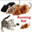 Plush Running Mouse Cat Toy
