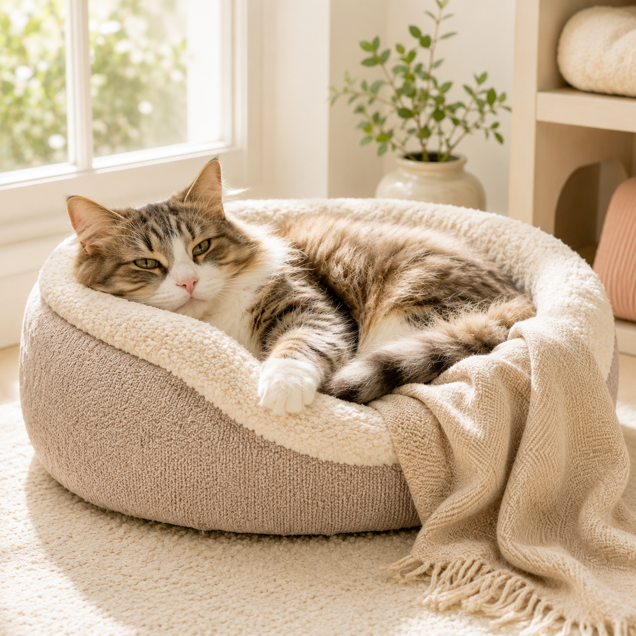 Cat Beds & Comfort