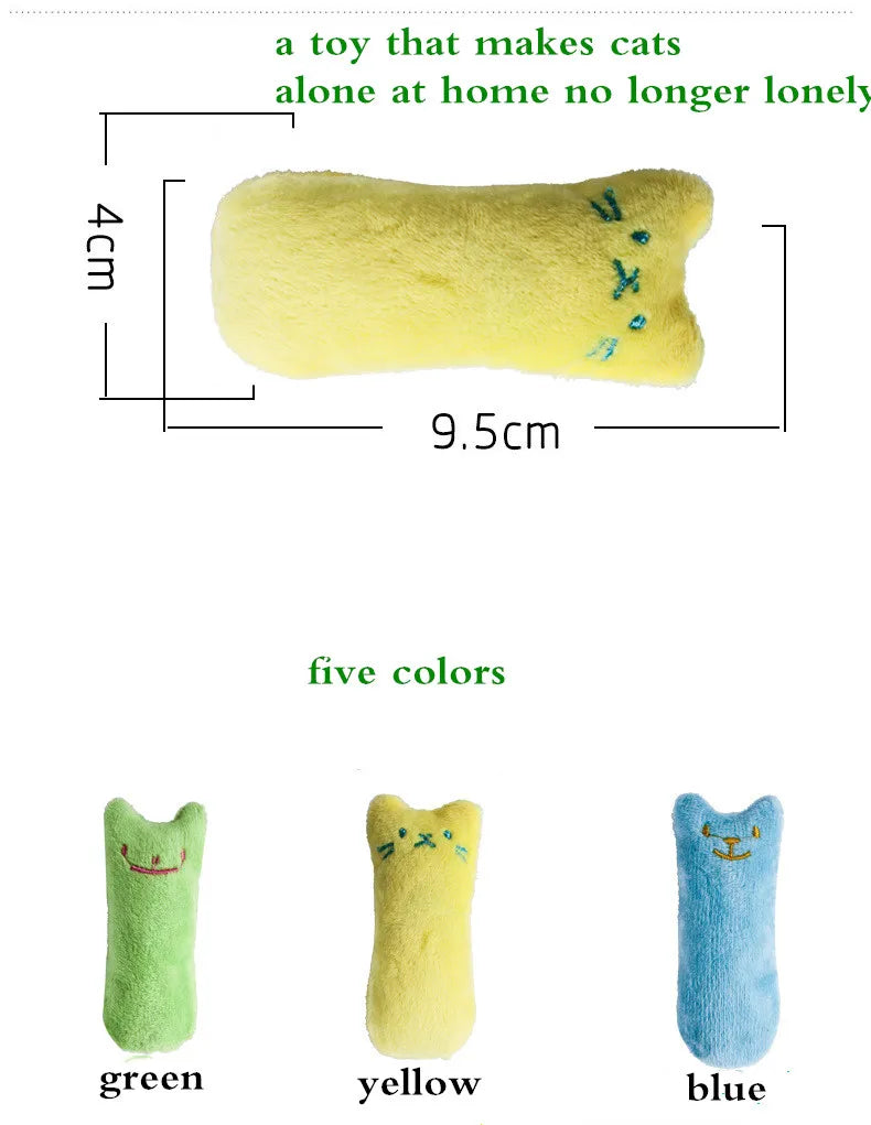 Catnip Plush Cat Chew Toy