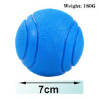 Bite-Resistant Rubber Dog Ball Toy