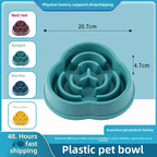 Cloud-Shaped Dog Slow Feeder Bowl
