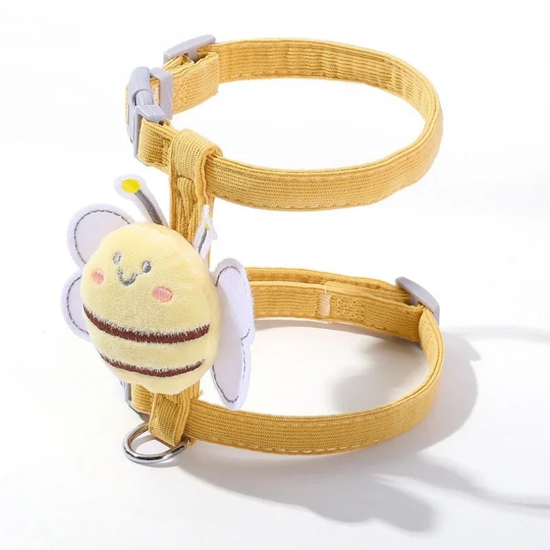 Adjustable Cat Harness and Leash Set
