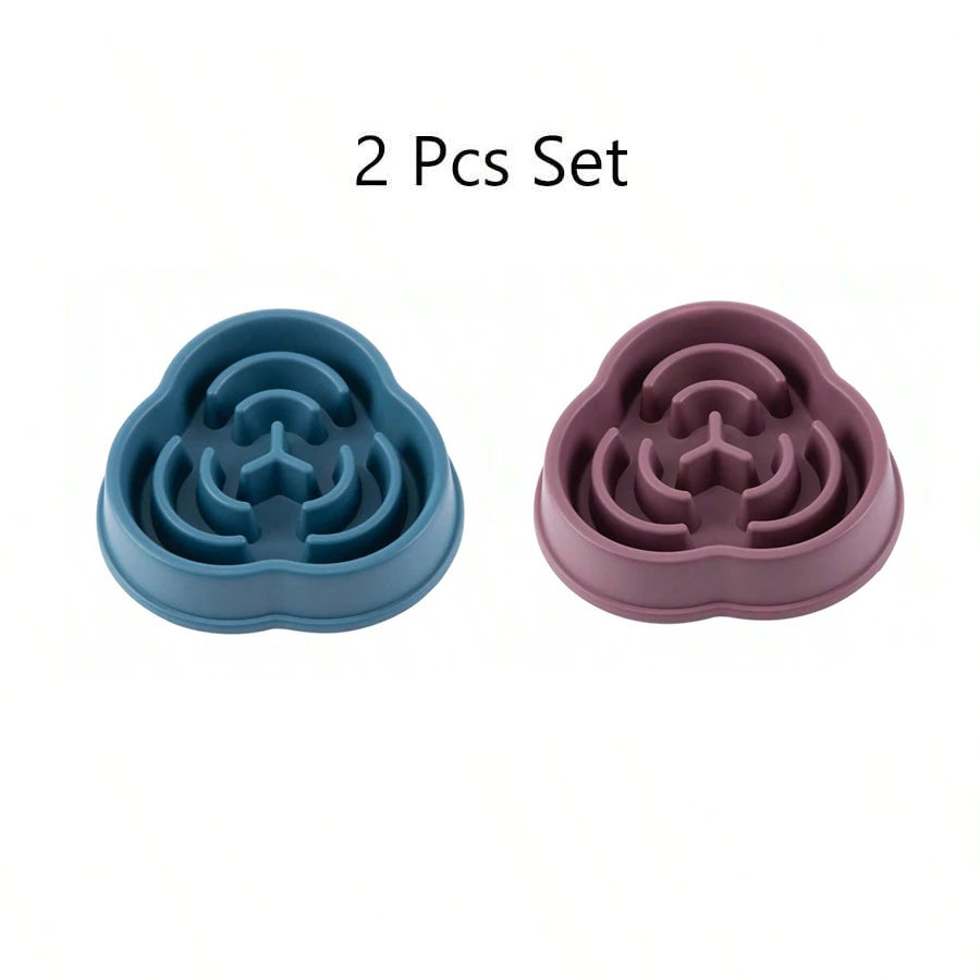 Cloud-Shaped Dog Slow Feeder Bowl