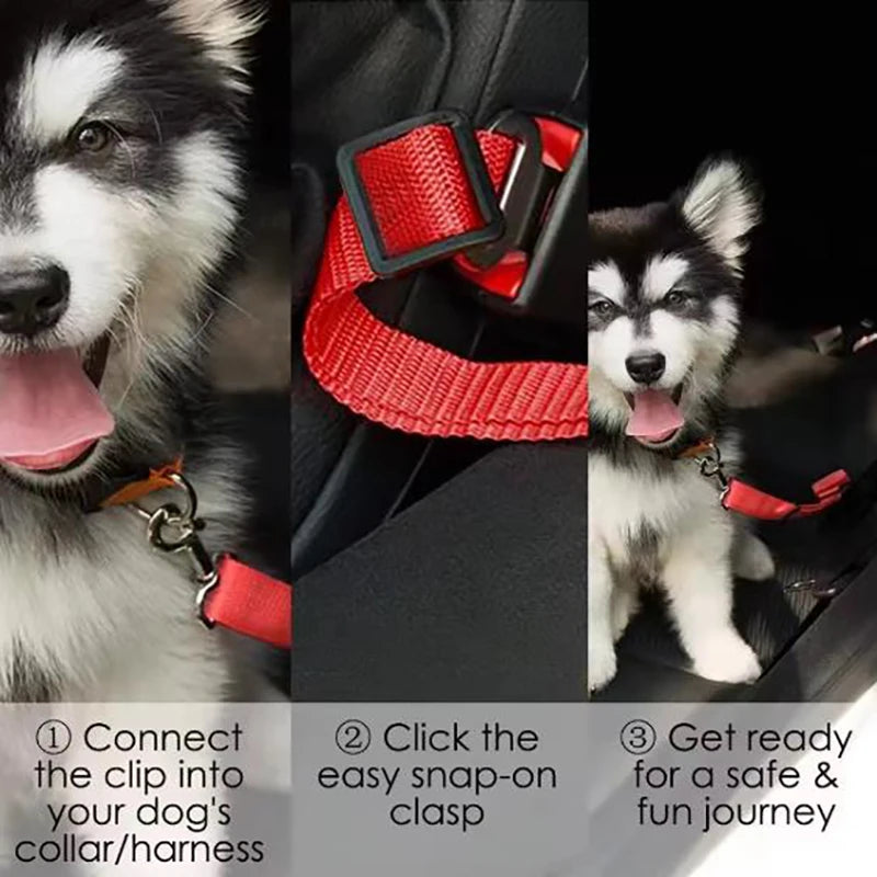 Adjustable Dog Car Seat Belt