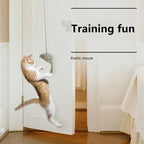 Door Hanging Mouse Cat Teaser Toy