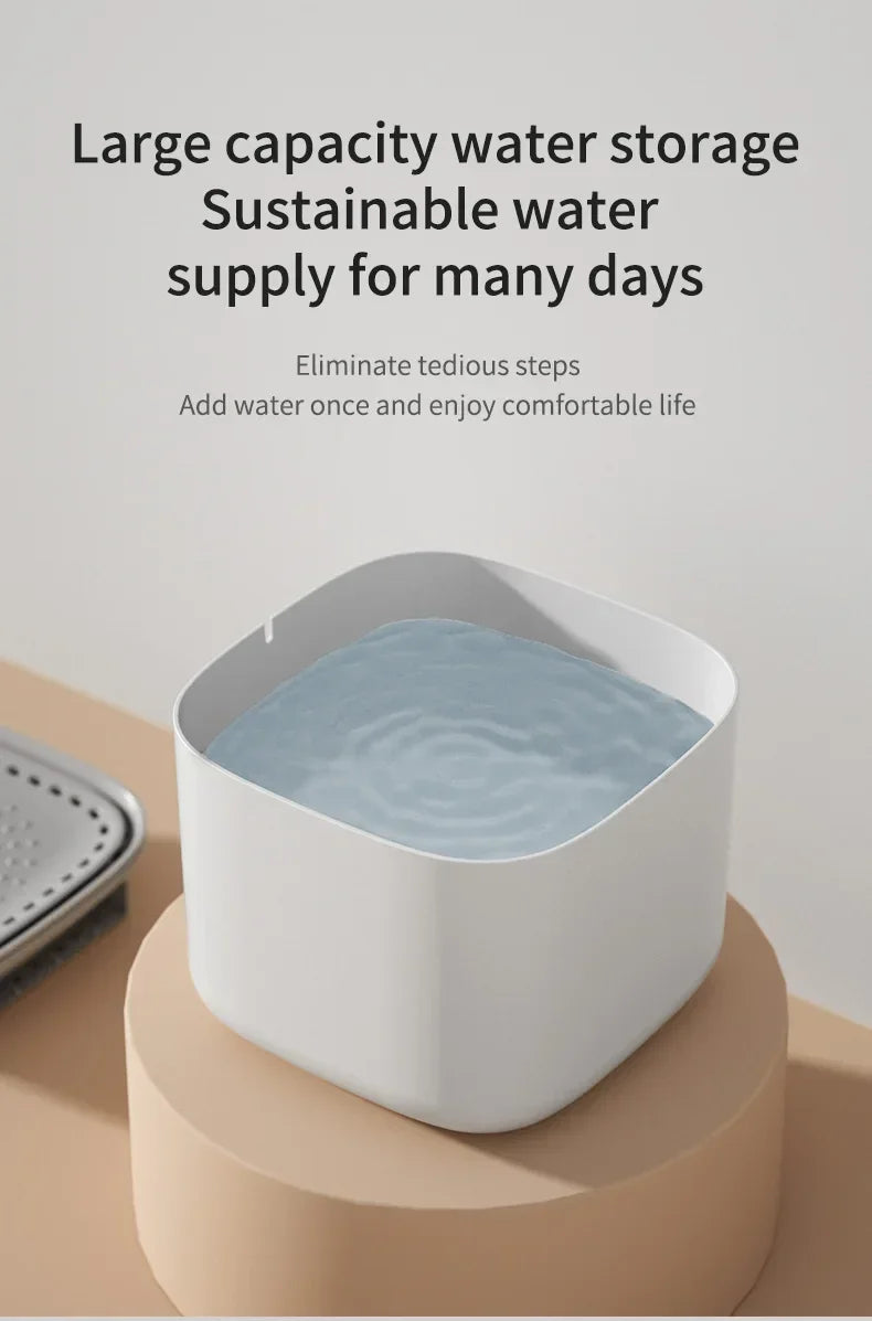 3L Filtered Cat Water Fountain