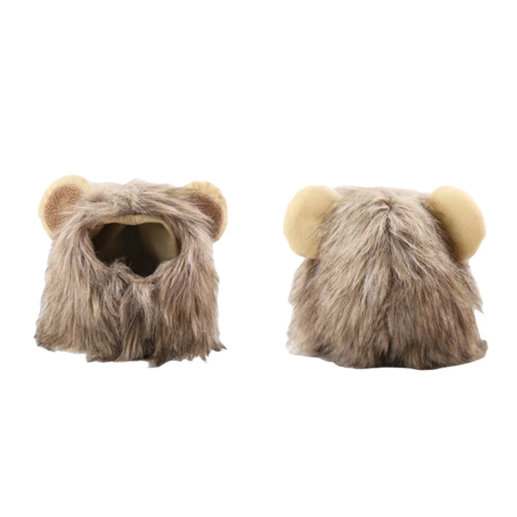 Lion Mane Pet Costume Wig