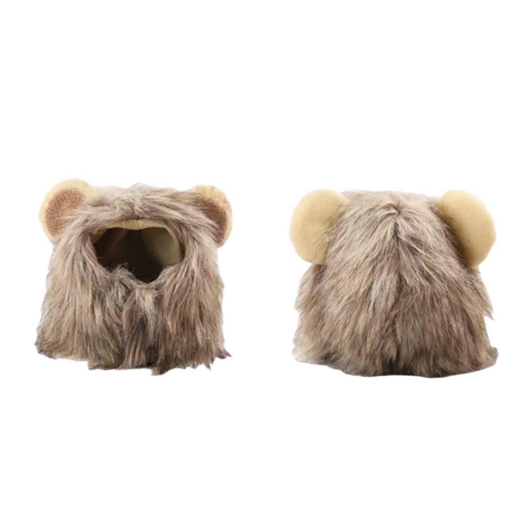 Lion Mane Pet Costume Wig