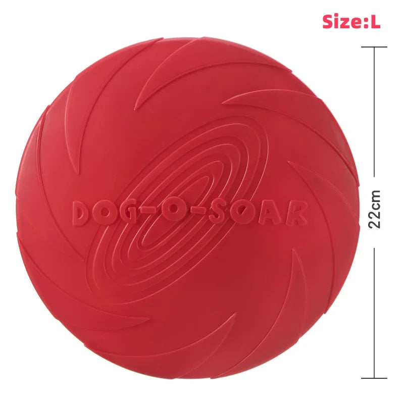 Soft Silicone Flying Disc Dog Toy