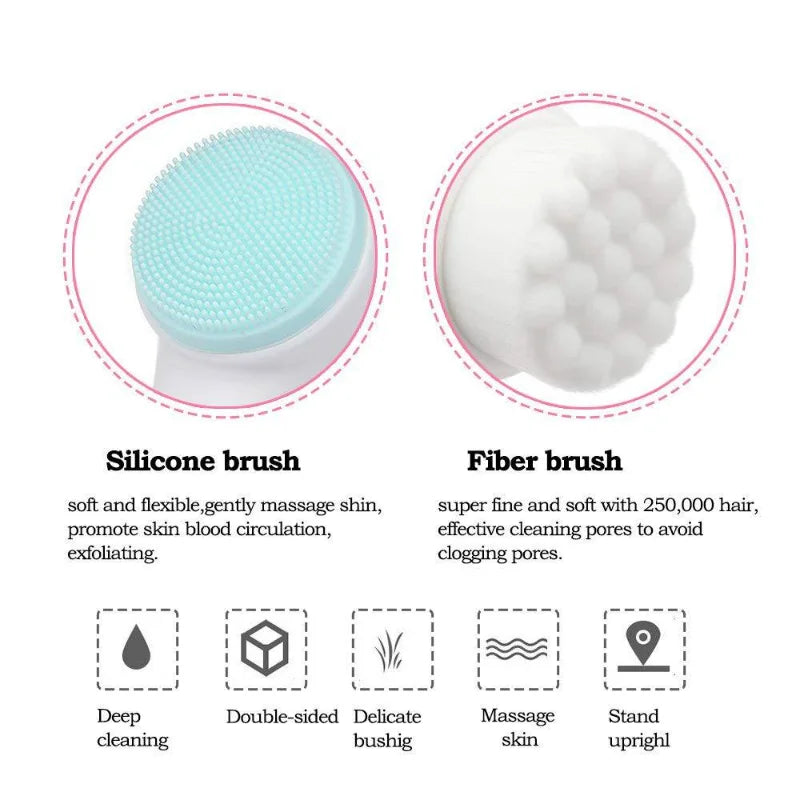 Soft Silicone Pet Cleaning Brush