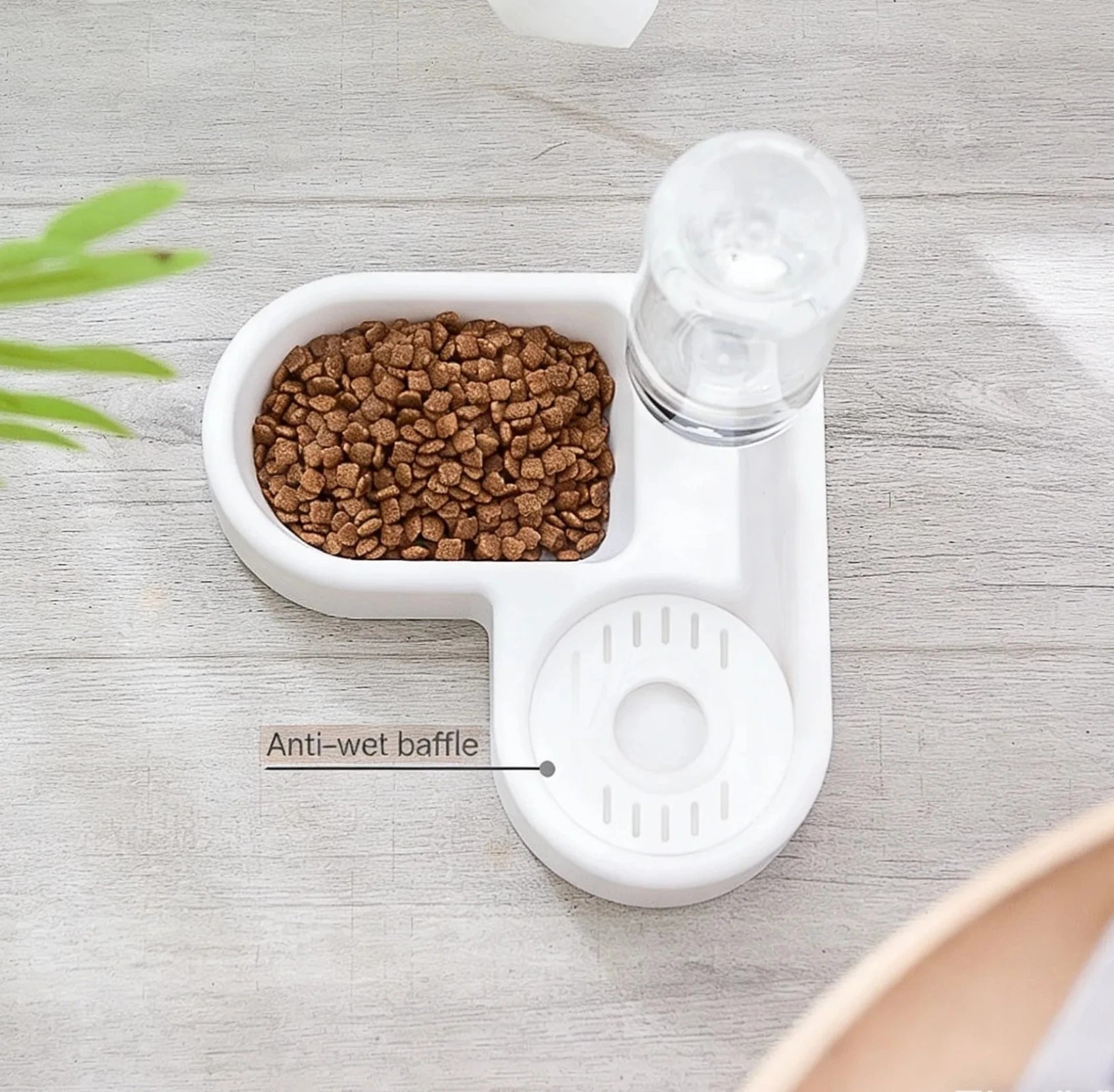 Automatic Pet Food & Water Bowl Set