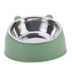 Whisker-Friendly Stainless Steel Cat Bowl