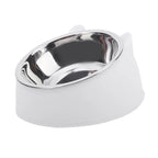 Whisker-Friendly Stainless Steel Cat Bowl