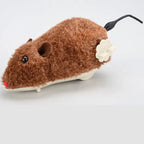 Plush Running Mouse Cat Toy