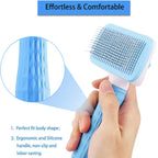 Self-Cleaning Pet Grooming Brush