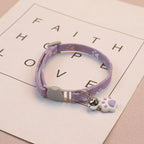 Floral Pet Collar with Bell