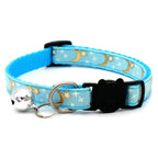 Floral Pet Collar with Bell
