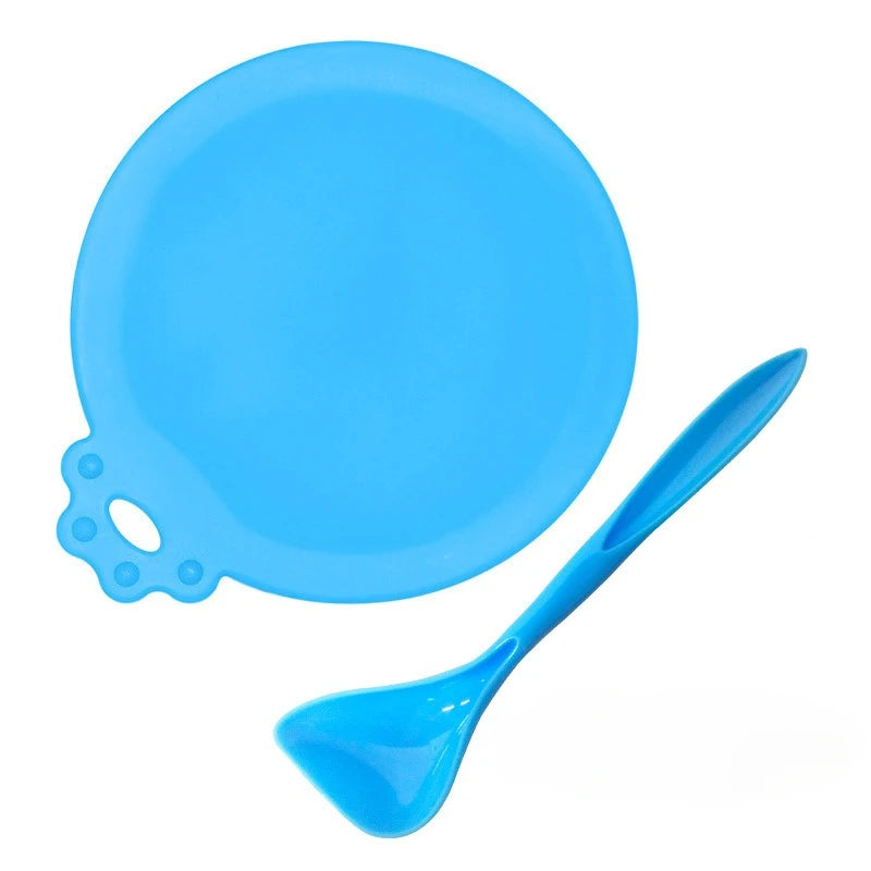 Reusable Pet Food Can Covers with Spoon