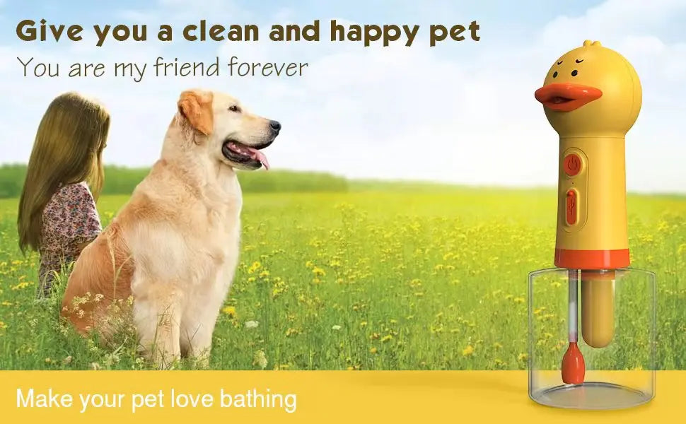 Duck Foam Pet Bathing Dispenser