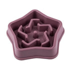 Cloud-Shaped Dog Slow Feeder Bowl