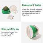 Catnip Wall Ball Cat Toy