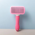 Self-Cleaning Pet Grooming Brush