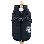 Dog Winter Jacket with Harness Ring