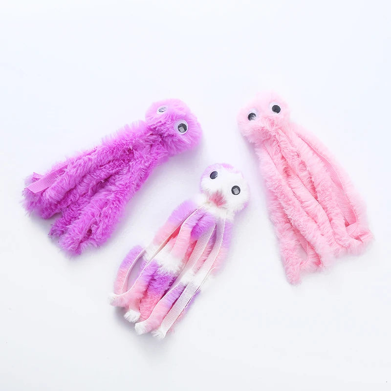 Plush Octopus Cat Toy