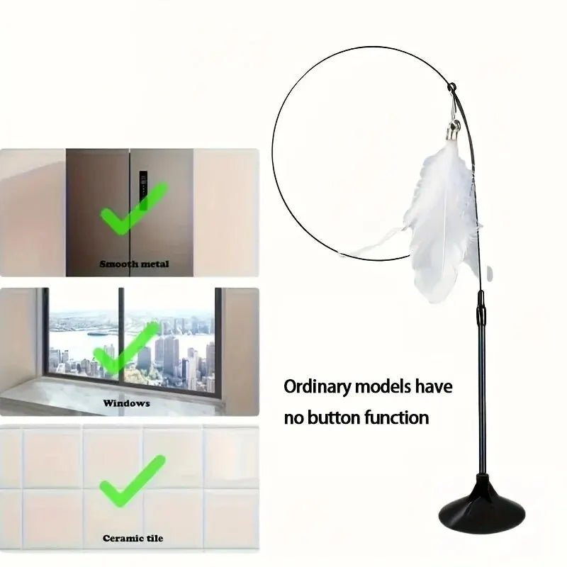 Interactive Cat Teaser Wand