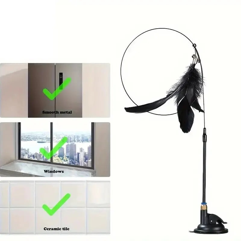 Interactive Cat Teaser Wand