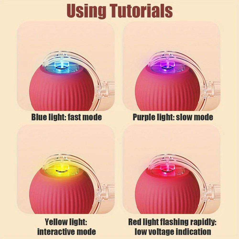Rechargeable Interactive Cat Ball Toy