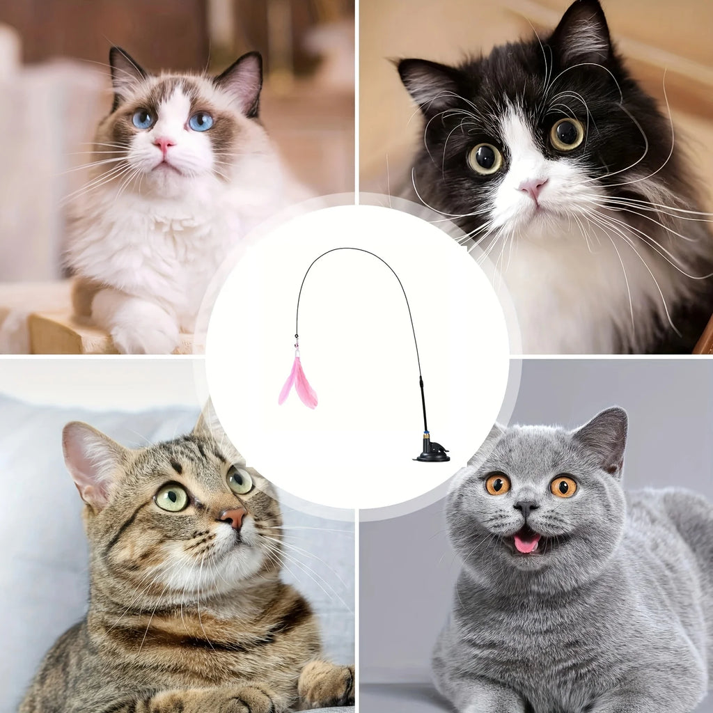 Interactive Cat Teaser Wand