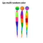 Rainbow Caterpillar Cat Ball Toy