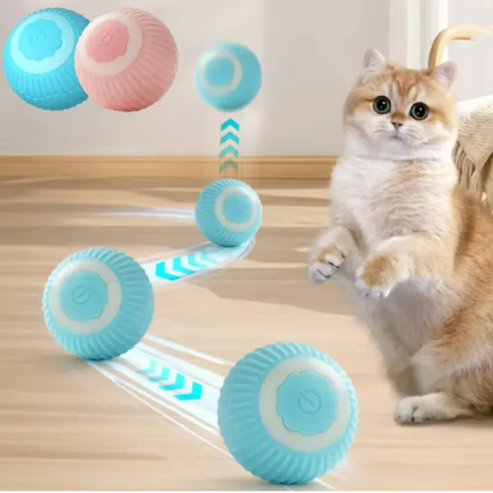 Smart Rolling Cat Ball Toy