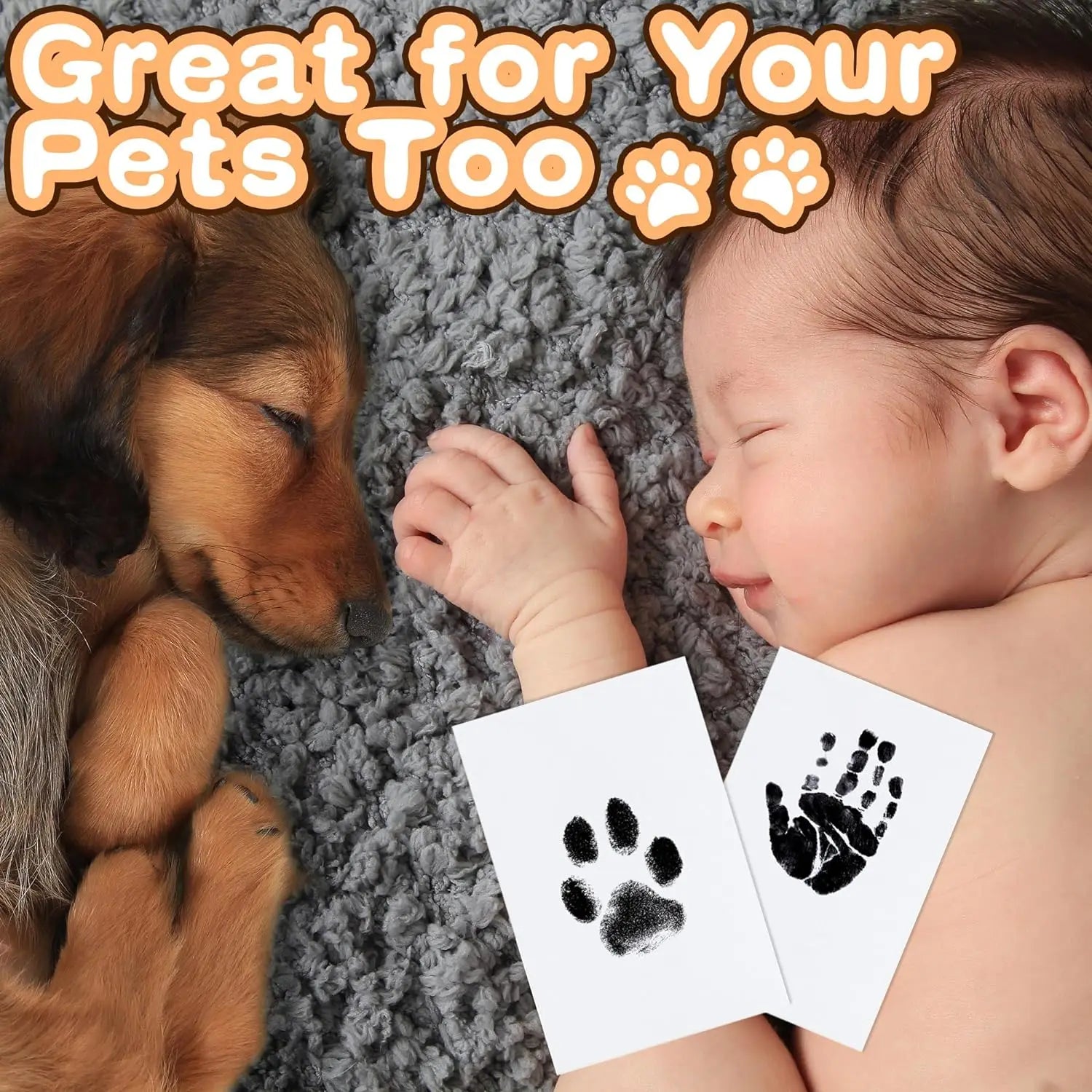 Clean Touch Paw Print Ink Pad