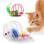 Colorful Mouse Cage Cat Toy