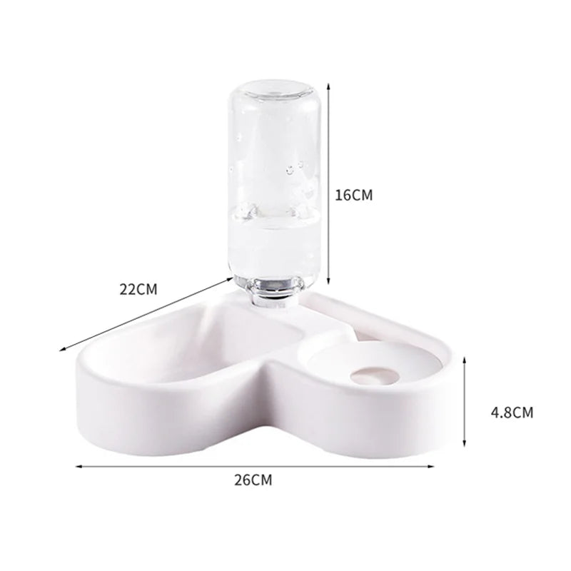 Automatic Pet Food & Water Bowl