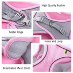 Adjustable Pet Harness Vest & Leash Set