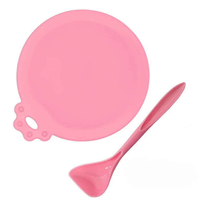 Reusable Pet Food Can Covers with Spoon
