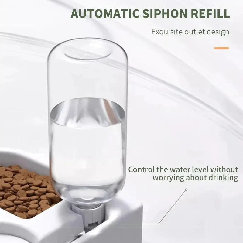 Automatic Pet Food & Water Bowl