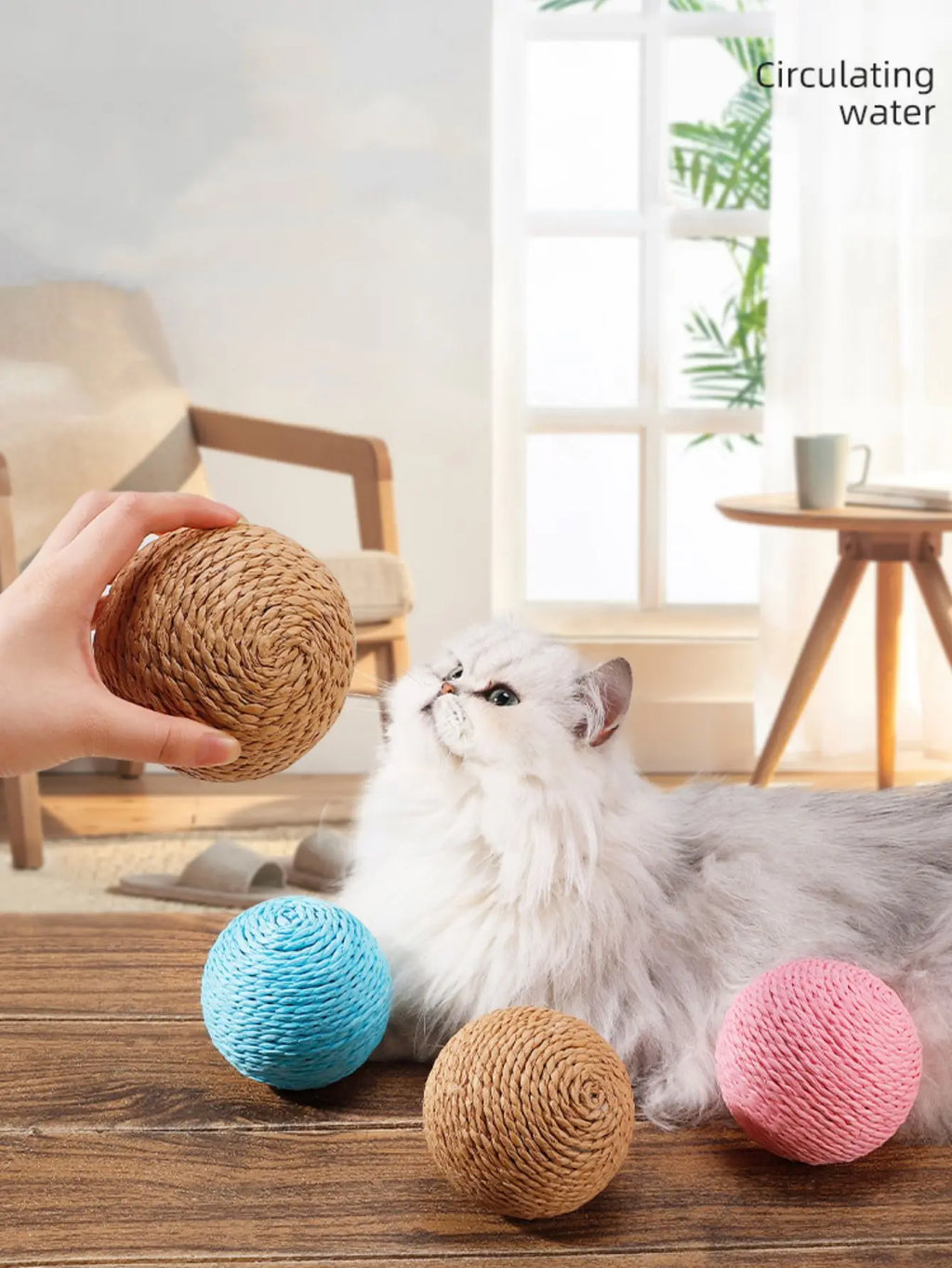 Sisal Cat Scratch Ball Toy