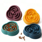 Cloud-Shaped Dog Slow Feeder Bowl