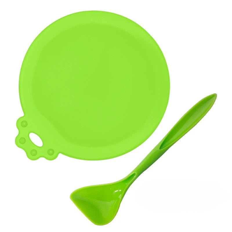 Reusable Pet Food Can Covers with Spoon