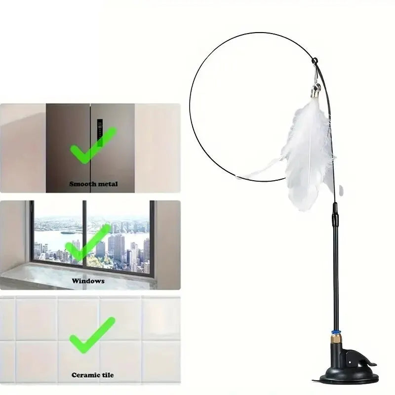 Interactive Cat Teaser Wand