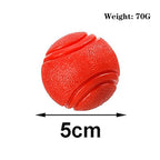 Bite-Resistant Rubber Dog Ball Toy