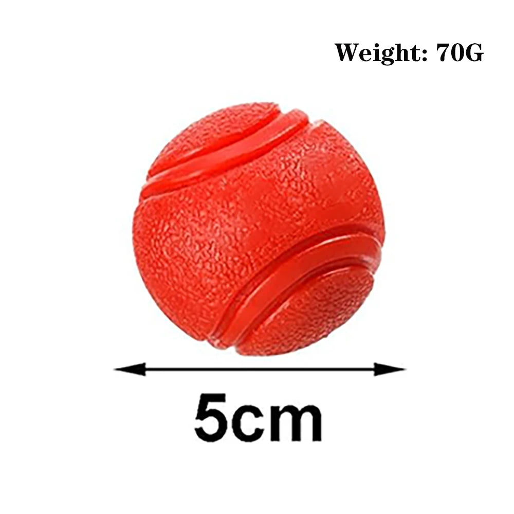 Bite-Resistant Rubber Dog Ball Toy