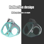 Adjustable Pet Harness Vest & Leash Set