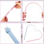 Silicone Cat Teaser Stick Toy