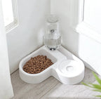 Automatic Pet Food & Water Bowl Set